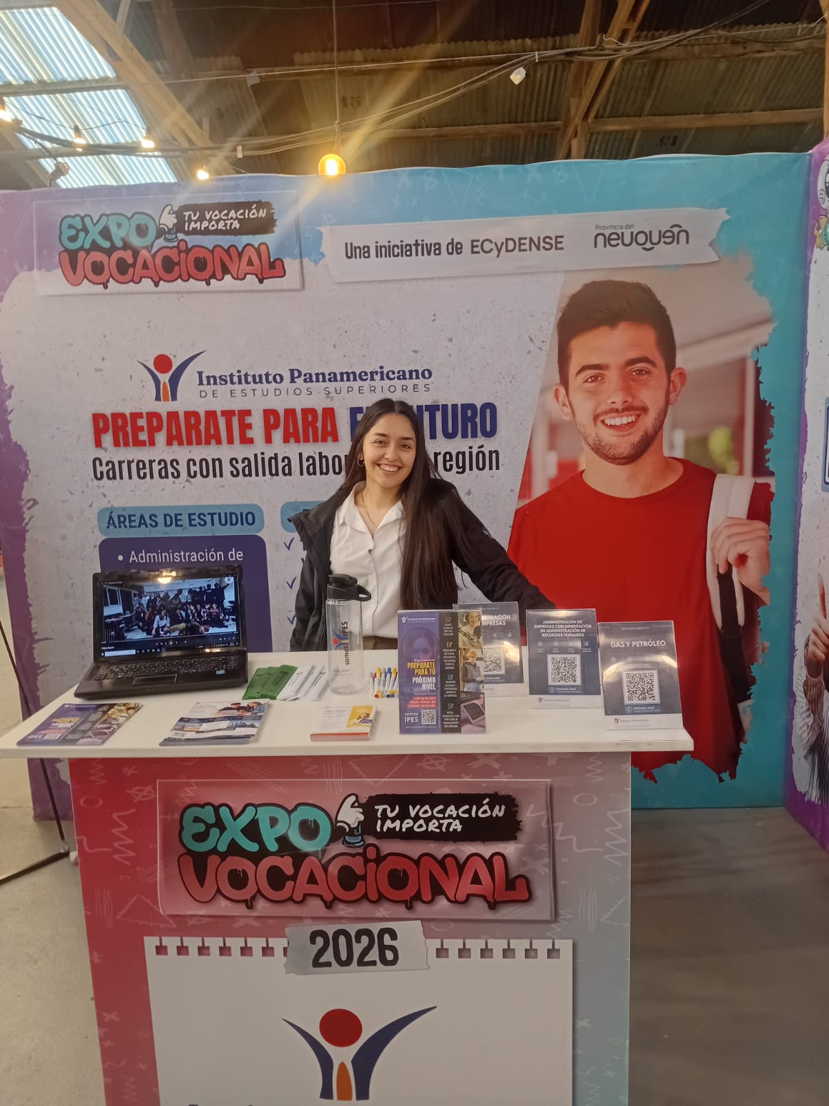 Participación del IPES en la Expo Vocacional de Zapala